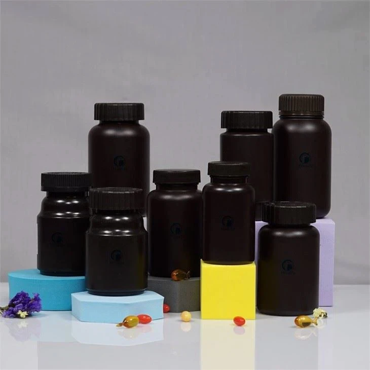 Health Products Packaging HDPE Round Bottle