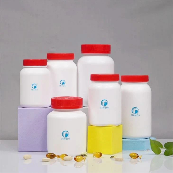 Herbal HDPE Round Bottle